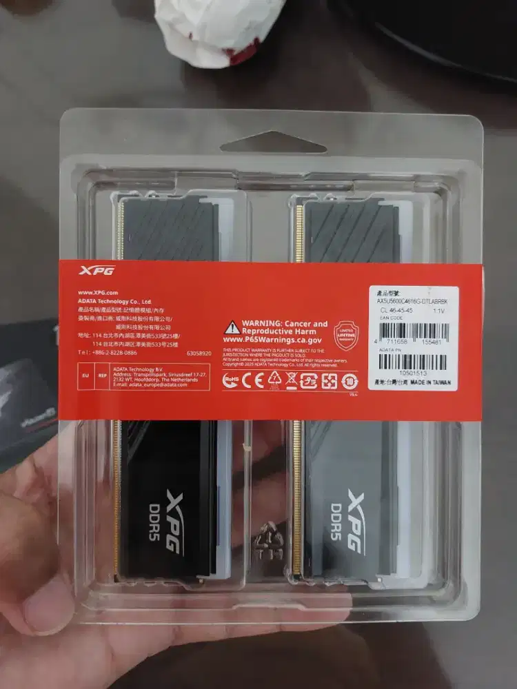 XPG LANCER 32GB DDR5 5600MHz (Black) RGB