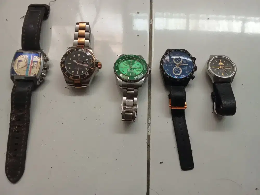 Jual jam 5 pcs...all matic(premium)