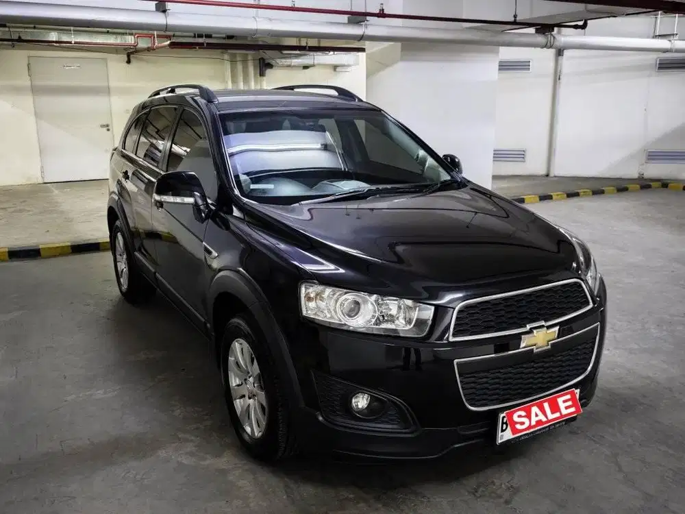 Captiva Diesel FL2 2.0 AT 2015 KM. 42 Ribu Record Mulus Like New Gress