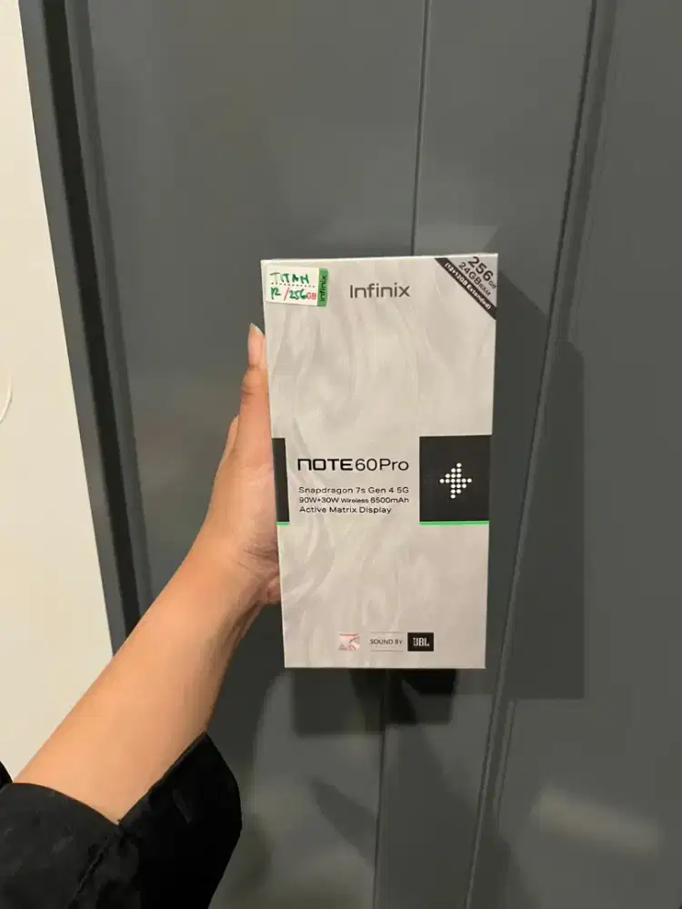 Promo INFINIX NOTE 60 PRO 5G 8/256 GB NEW SEGEL