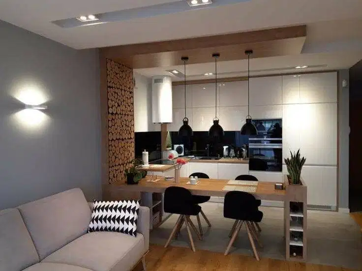 Custom Interior Kitchen Set, Backdrop TV, Lemari, Wardrobe, Kitchenset