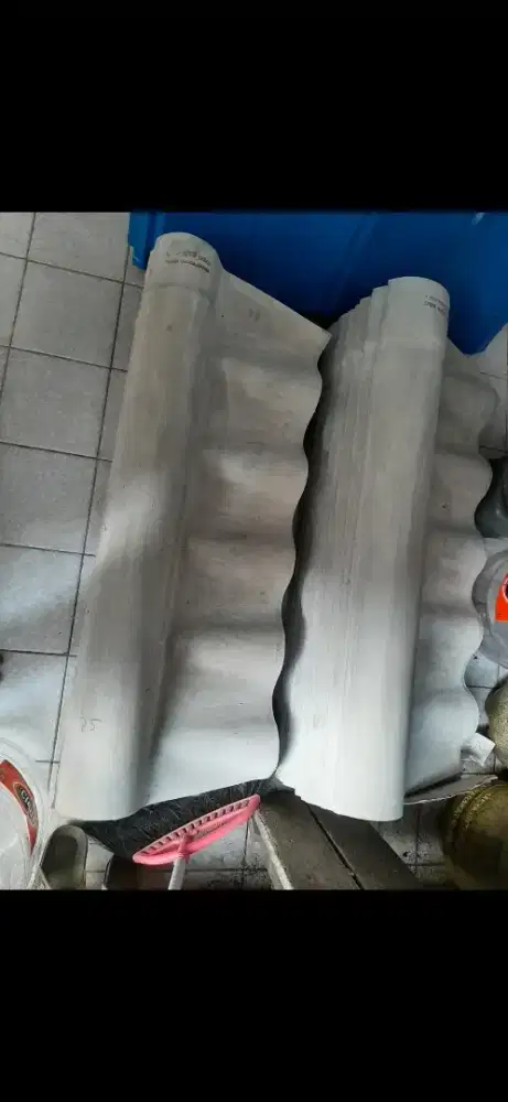 Eter kalsi esbes asbes genteng wuwung