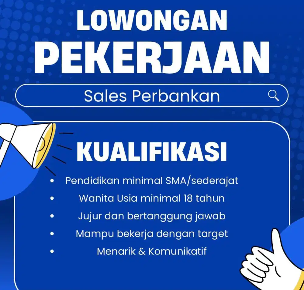Lowongan SPG Allo bank