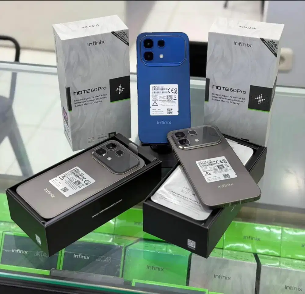 BARU!! INFINIX NOTE 60 PRO RAM 16/256 GARANSI RESMI 1thn BISA TUKAR TM