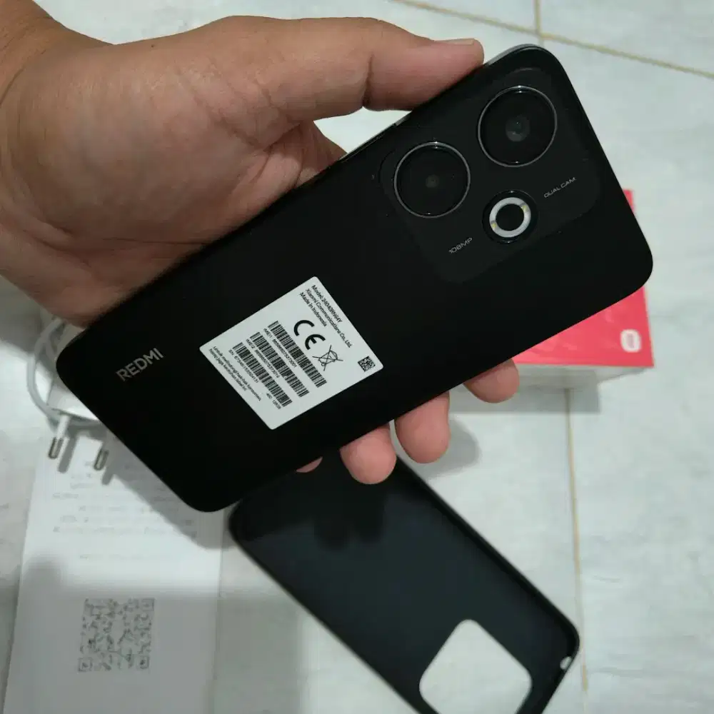 Xiaomi Redmi 13X 8/128 Black Fullset Siap Pakai