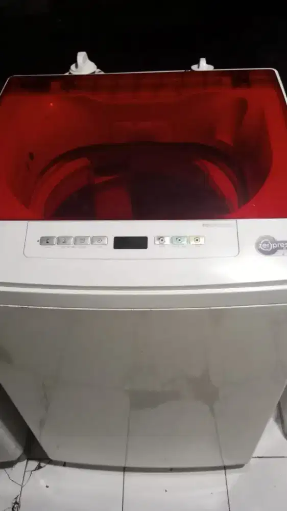 mesin cuci 1 tabung manual merek polytron