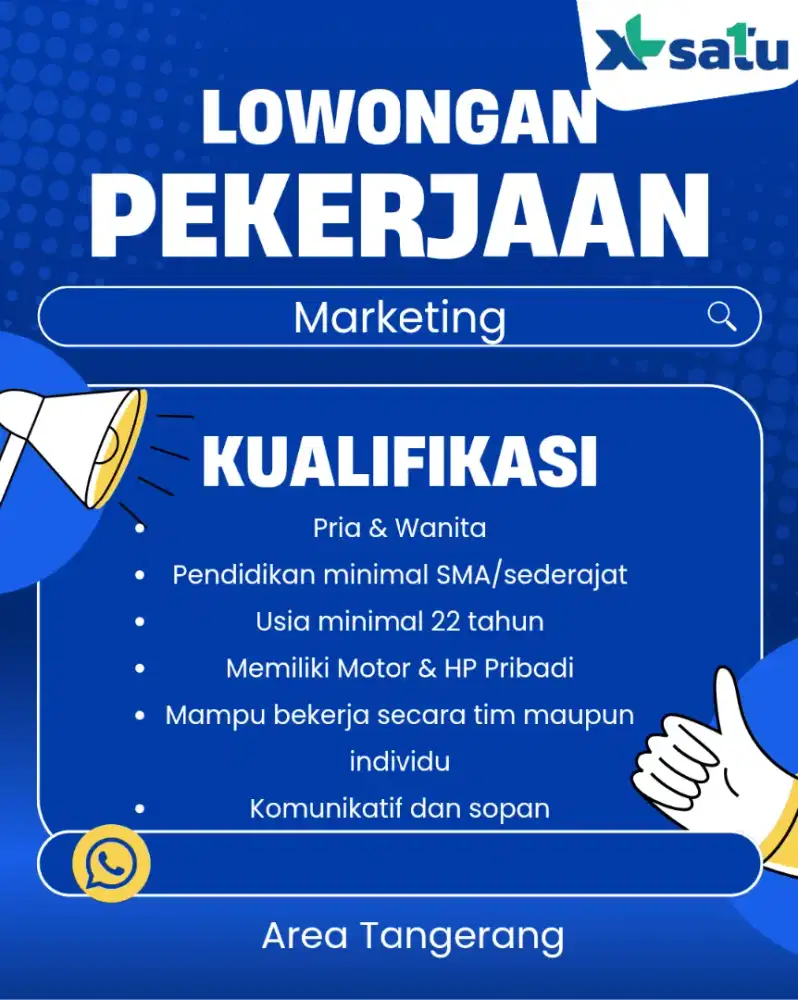 Loker Lowongan kerja marketing