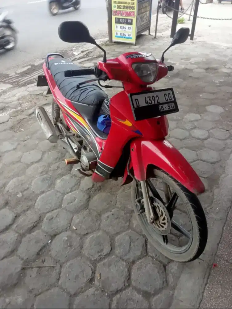 Shogun R surat2 lengkap motor pribadi rawatan lancar