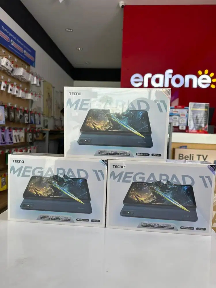 tecno megapad 11 new bisa tukar tambah dan kredit 0% tanpa dp
