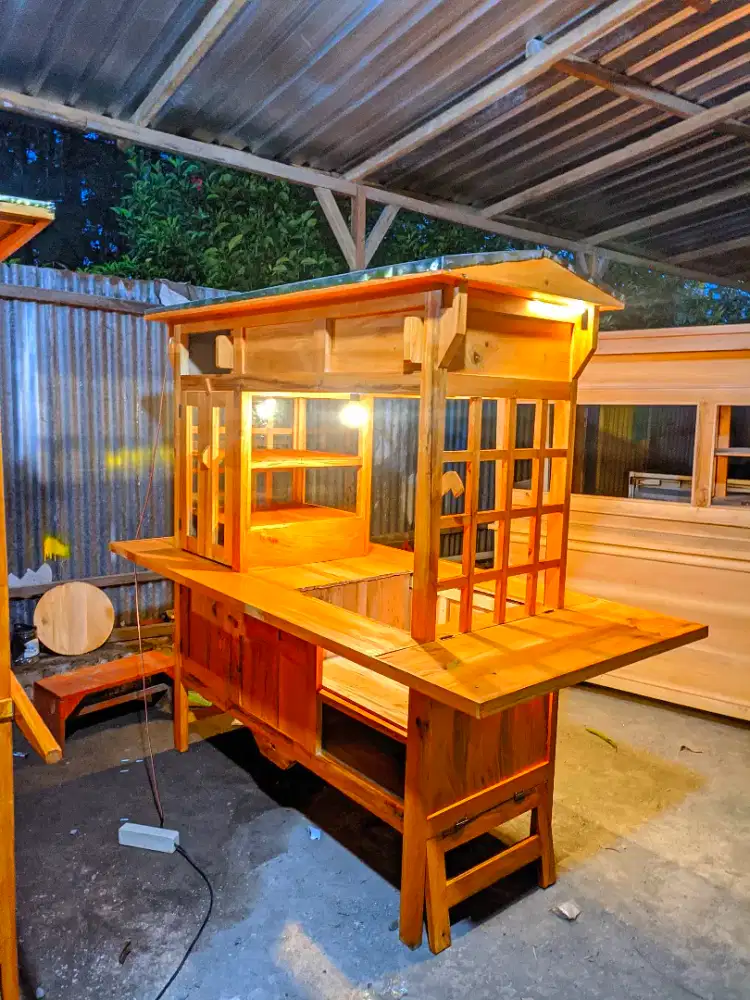 Gerobak Dimsum, Angkringan, Bakso, Mie ayam, Sats taichan, martabak