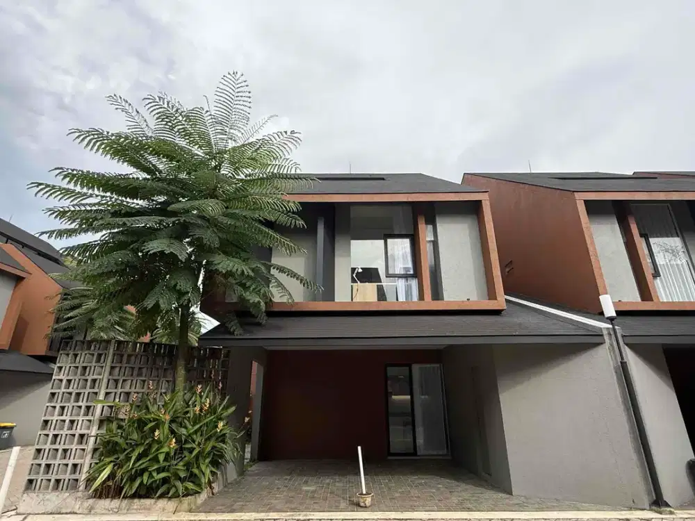 Rumah Modern 3 Lantai Attic Room di Cluster Eksklusif Cinangka – Depok