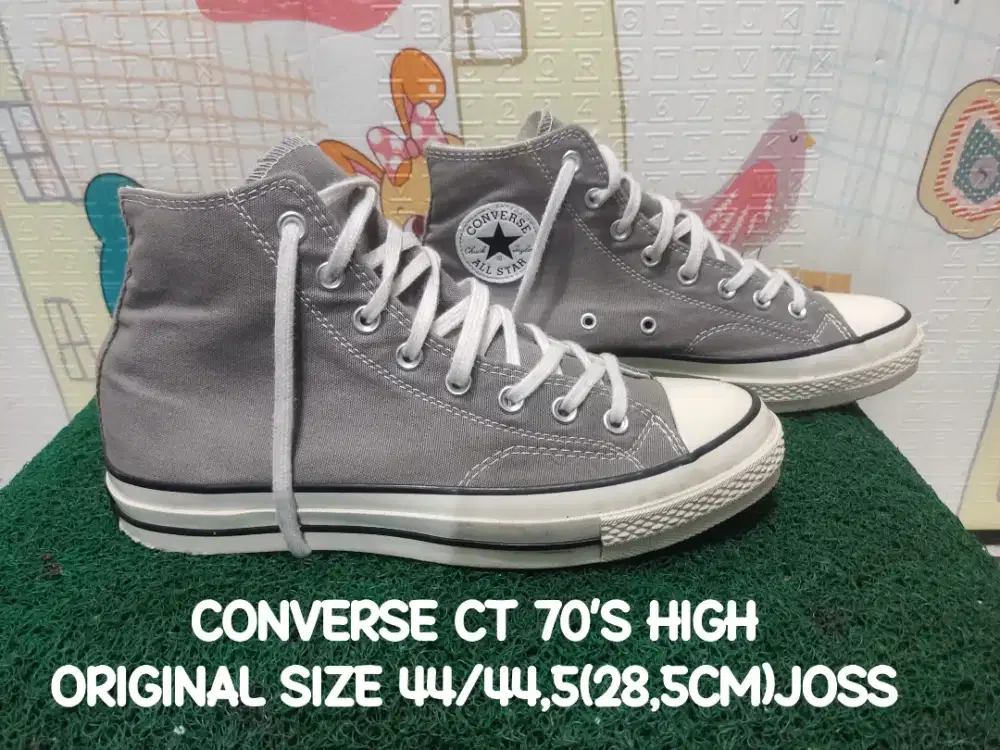 CONVERSE 70'S ORIGINAL SIZE44/44,5 KONDISI JOSS92% masih mantep asli