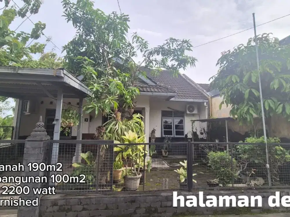 Rumah Luas 190m² Harga 800 Juta di Sewon – Tinggal Masuk!