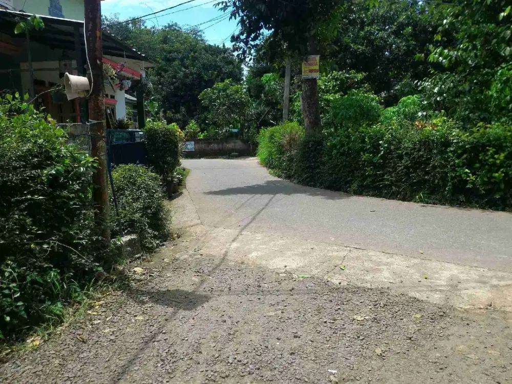 Tanah 100m Strategis Bojonggede-Bogor.