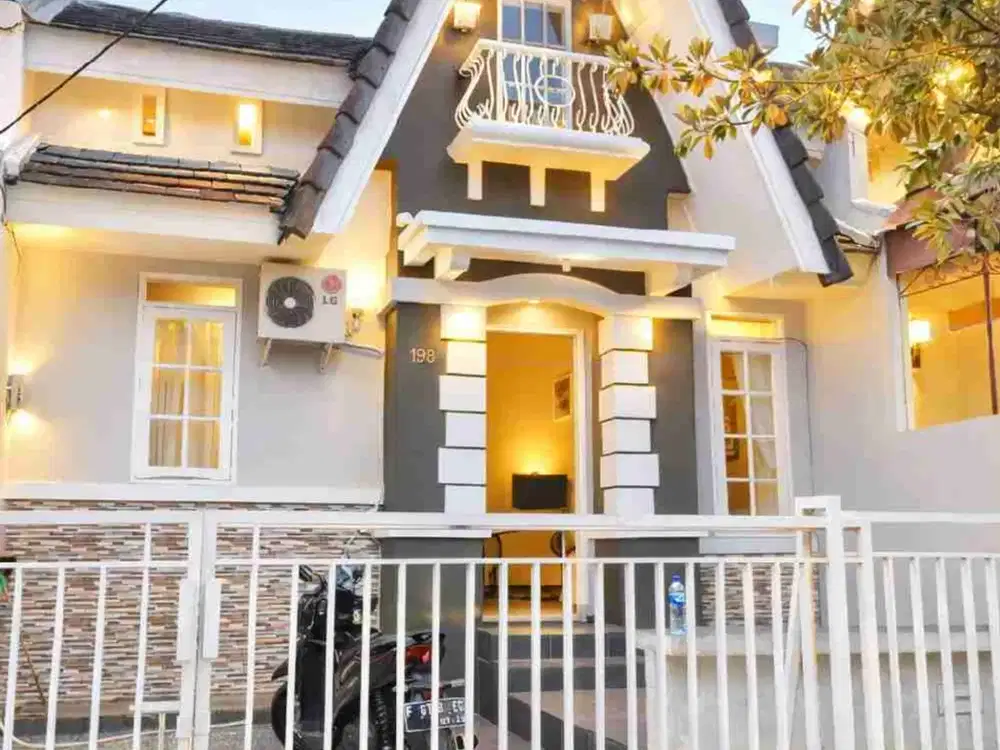 Dikontrakan rumah bulanan di Sentul city fullfurnished