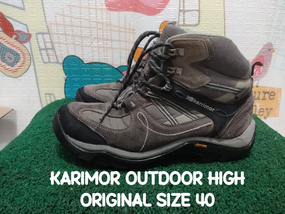 KARIMOR OUTDOOR HIKING ORIGINAL SIZE40 Kondisi ok siap pakai asli