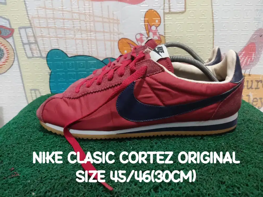 NIKE CLASIC CORTEZ ORIGINAL SIZE45 KONDISI OK SIAP PAKAI ASLI BUKAN KW