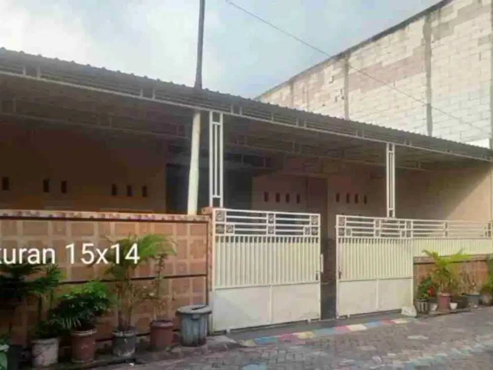 Dijual 2 Rumah Jejer Dekat Pasar Sememi Bandarejo Surabaya Barat