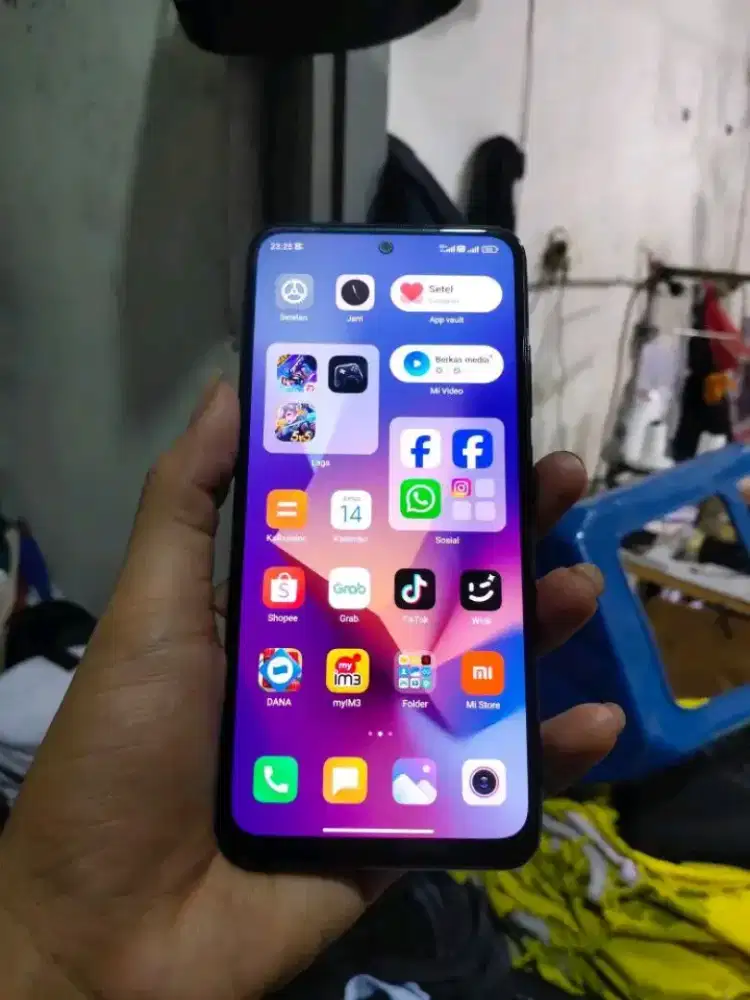 Redmi note 10s Nfc 6+3/64Gb mulus nominus free Tws i7s &spkr Bluetooth