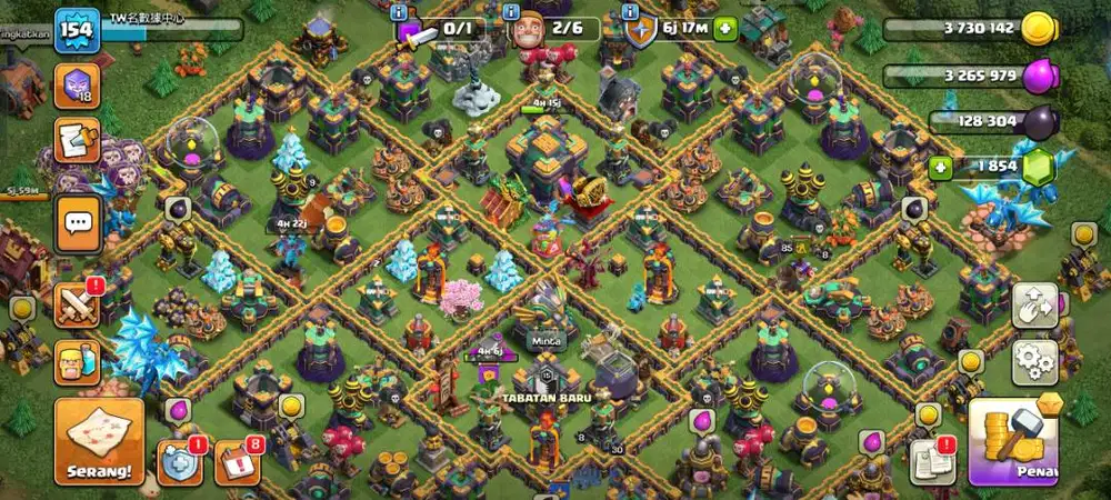 Akun Coc TH 14 Max otw 15 bisa inbox aja dijamin amanh