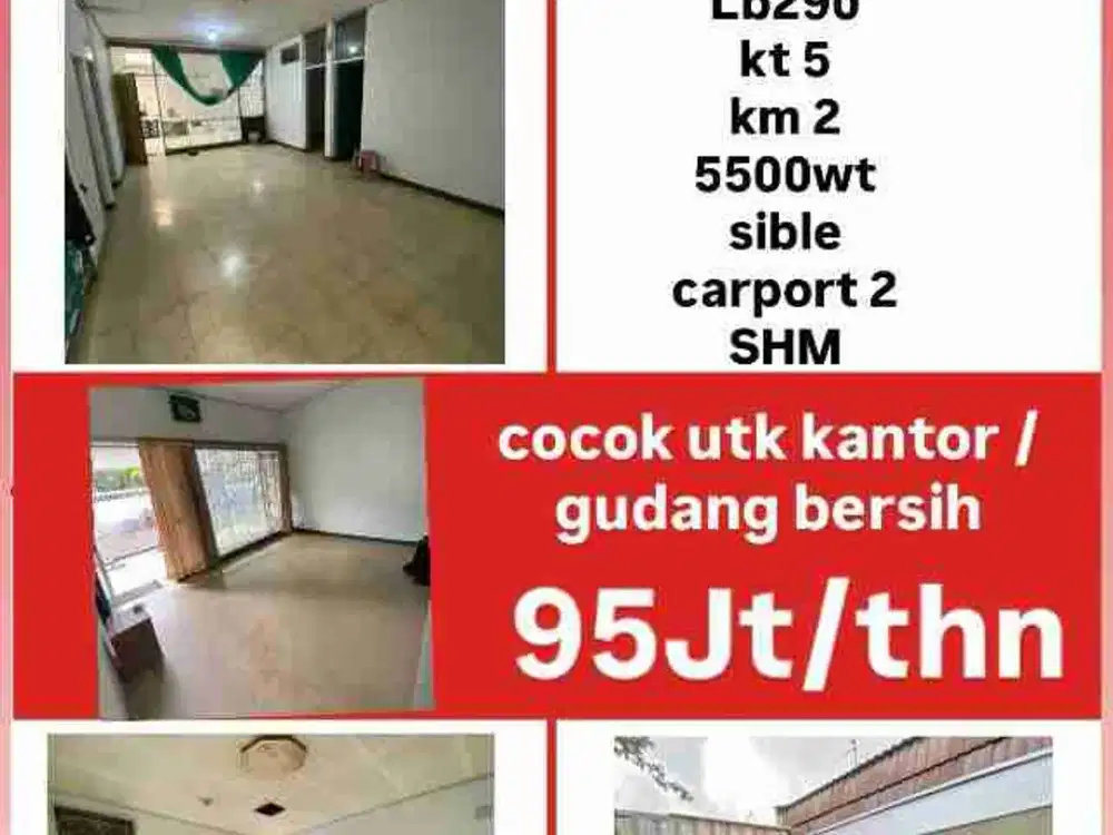 DISEWAKAN RUMAH SUMBER SARI