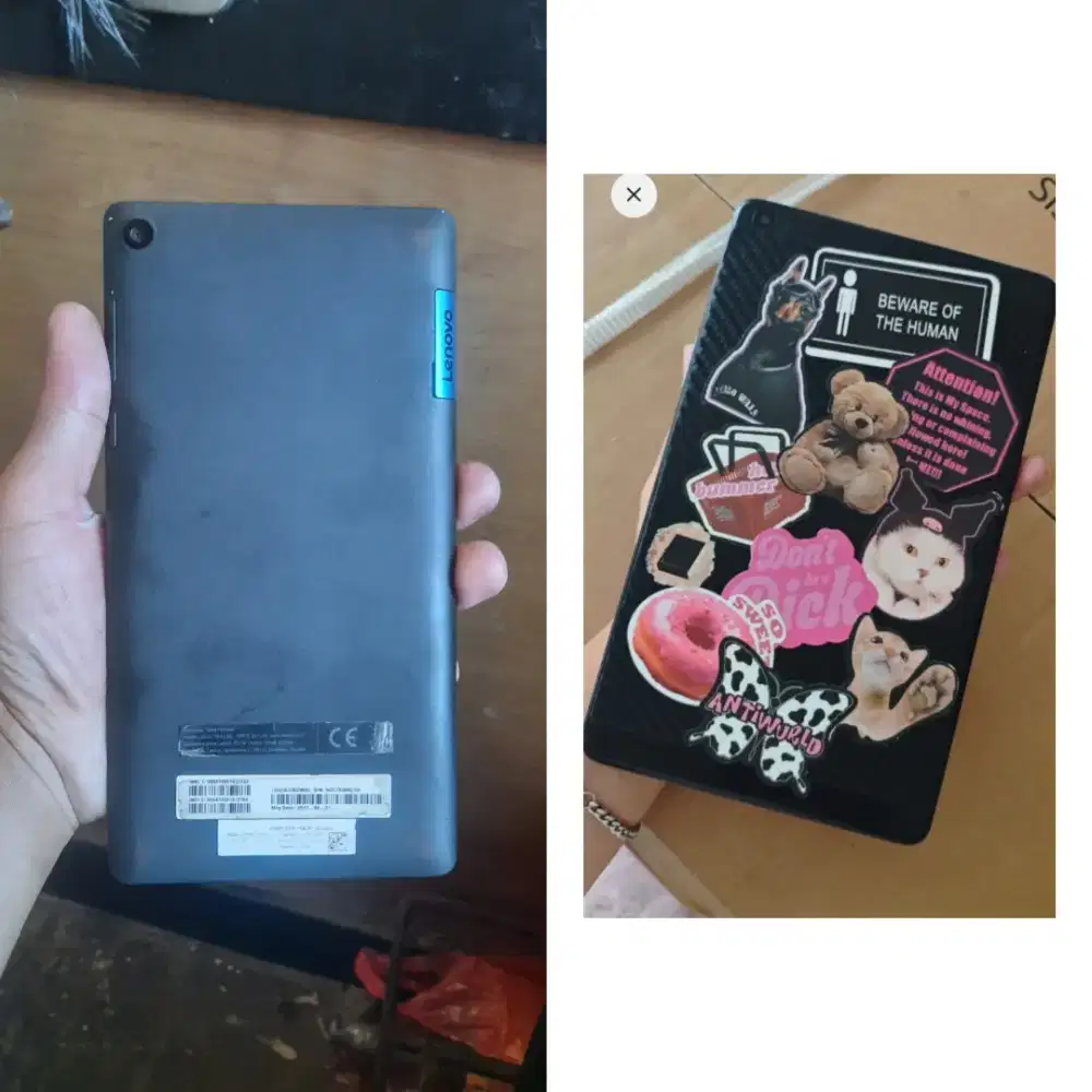 Jual BU 2 unit tab Samsung dan Lenovo