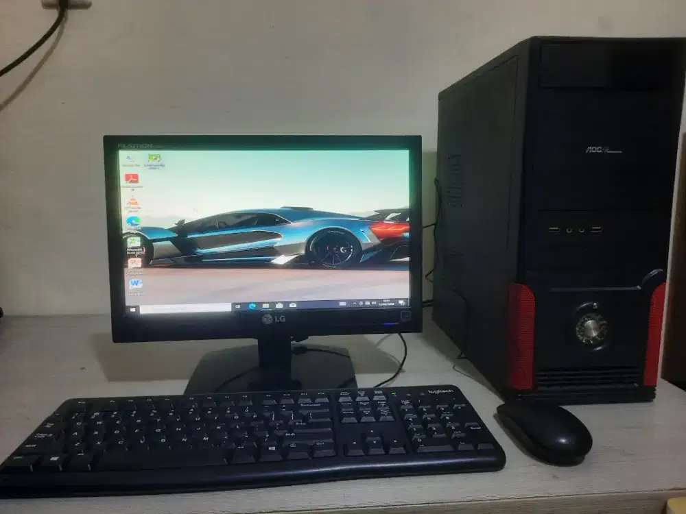 Komputer Game 1Set Jual BU/Asus AMD-A6(Ram4-Hdd-500)Vga-1GB/Lyr-16inch