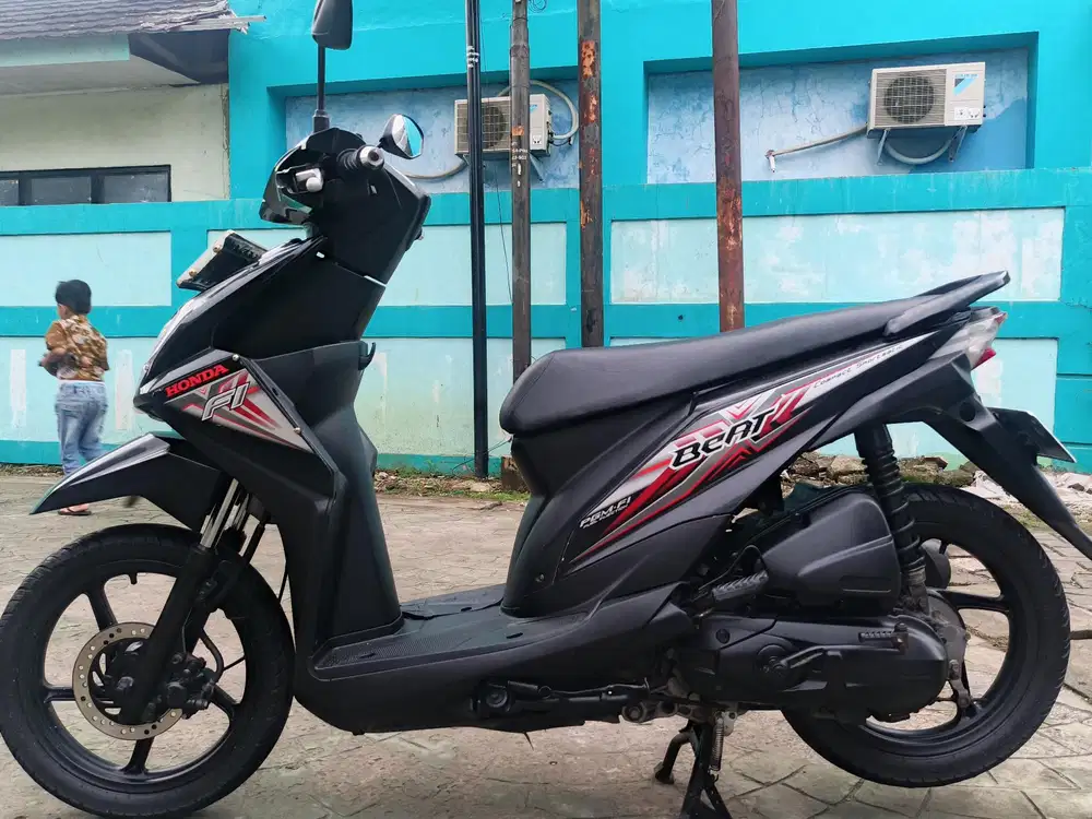 Honda beat Fi asp 2015 stater halus mulus halus terawat