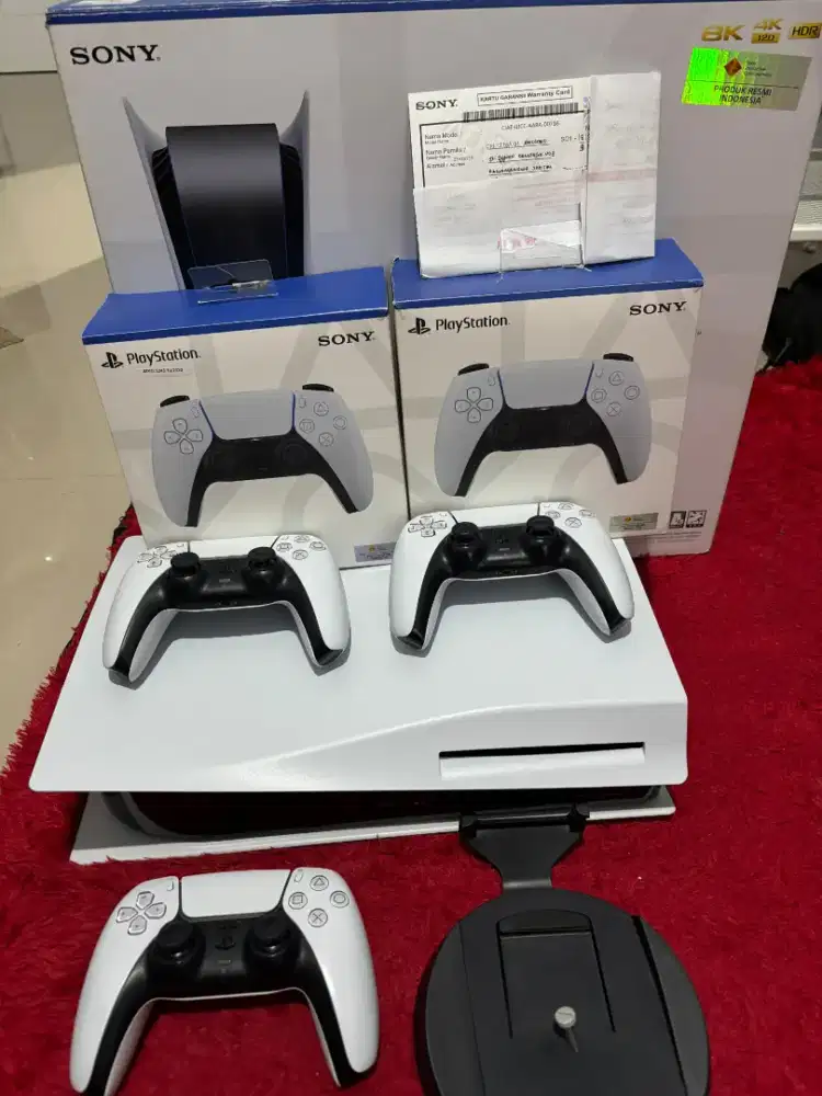 PS5 FAT DISC SERI 12 INC 3 STIK RESMI INDO