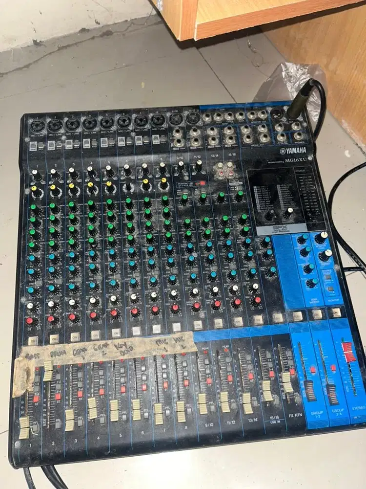 Mixer Yamaha Corporation MG16XU