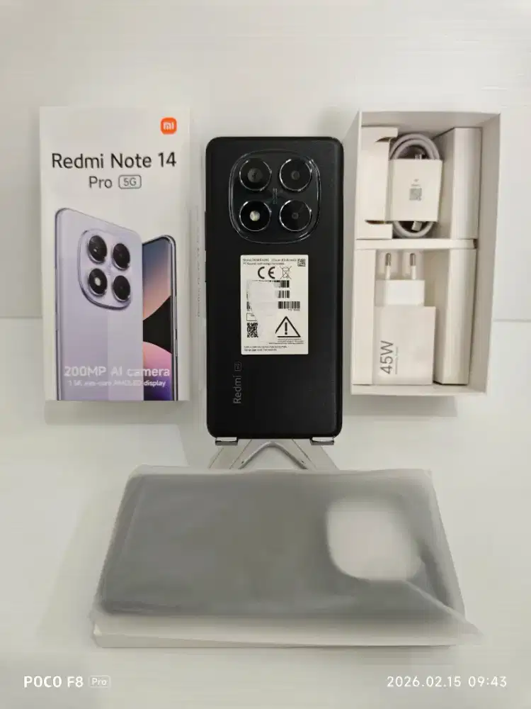 Xiaomi Redmi Note 14 Pro 5G 12/512 Gb Likenew 98% Garansi Juli 26 bsTT