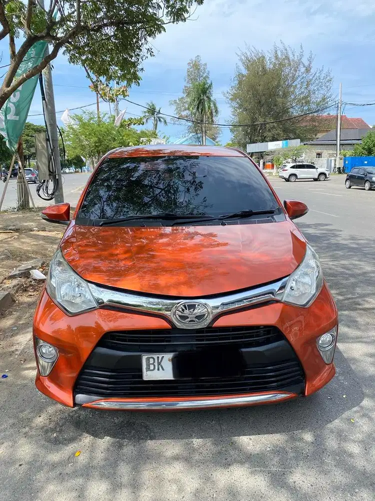 Calya 2017 matic tipe G pemakian pribadi