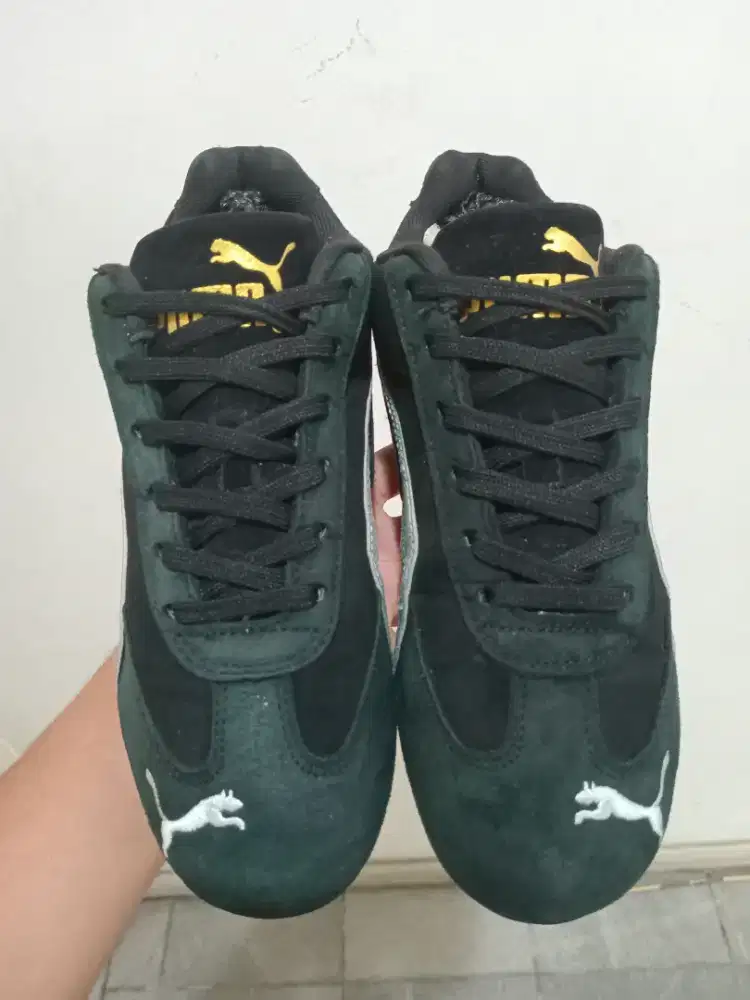 Puma spedcat black white