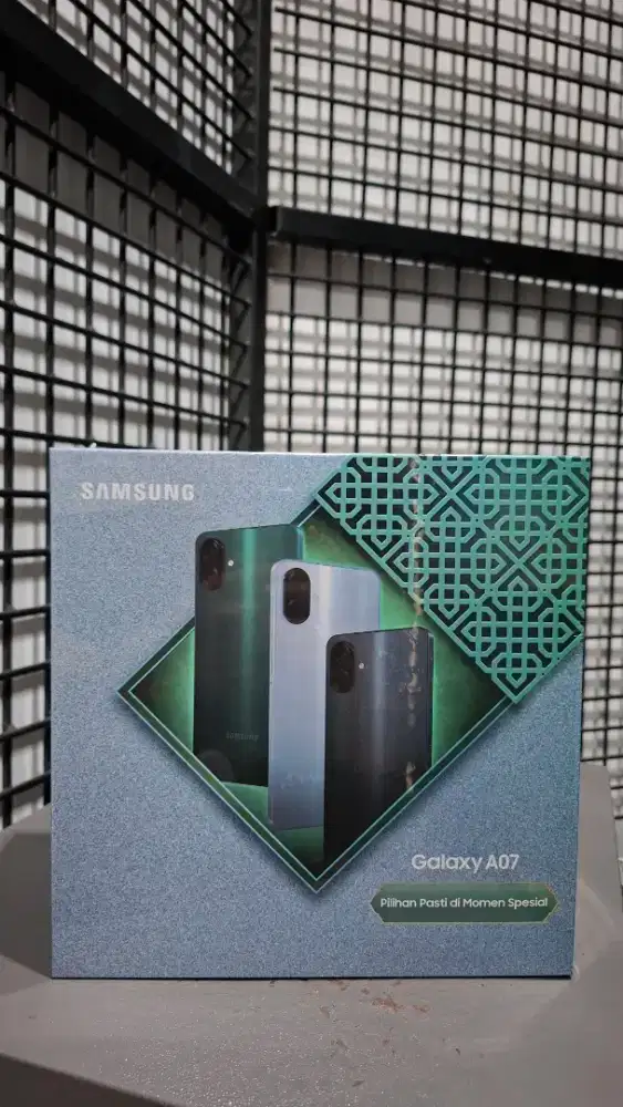 SAMSUNG A07 64 GB Rp 1.399.000 GRATIS LOGAM MULIA