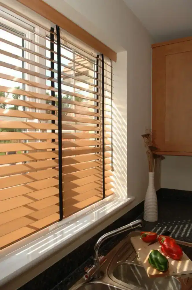 Krey kayu tirai woodenblinds