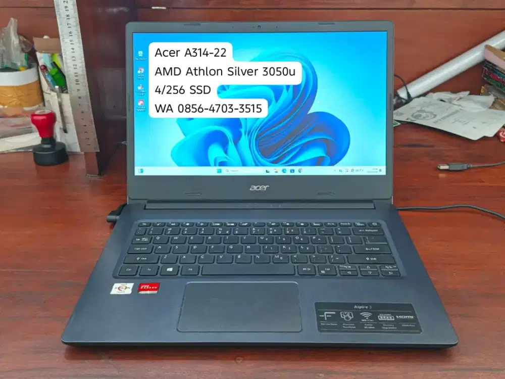 Acer Aspire 3 A314-22 AMD Athlon Silver 3050u 4/256 SSD