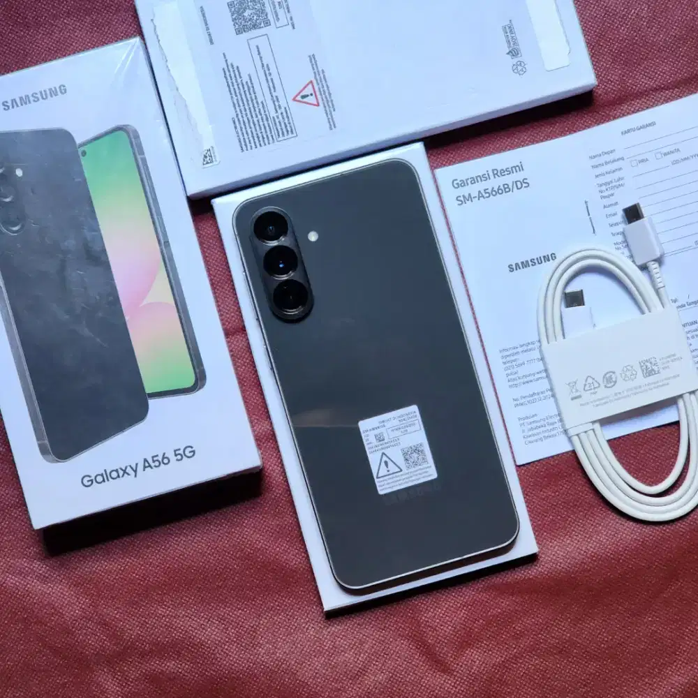Samsung A56 5G 8/256GB Black Resmi SEIN Desember 2026