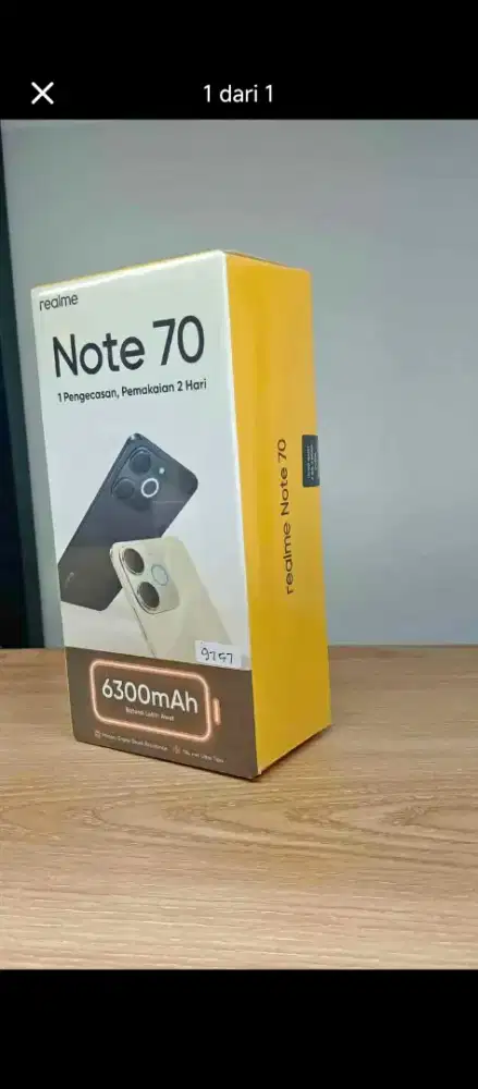 Realme Note 70 4/64 Baru