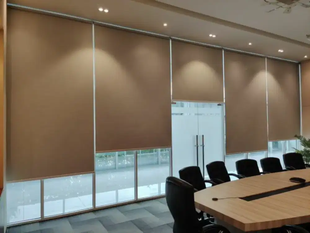 Custom ukuran Tirai rollerblinds