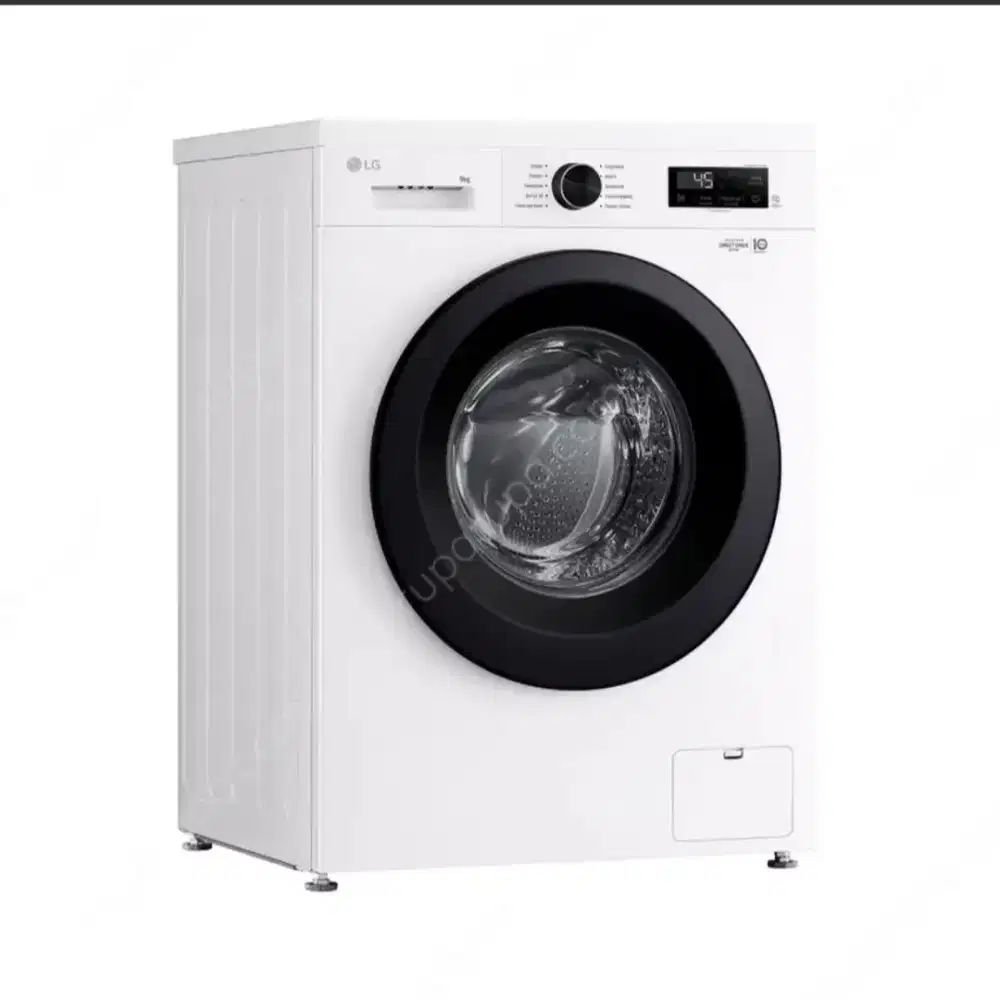 LG 7 Kg Mesin Cuci Front Loading Fb1207s6wb - Putih