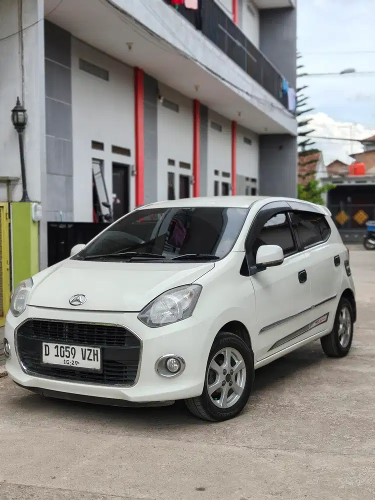 Daihatsu Ayla X (Type tertinggi) asli Bensin irit, elektrik mirror