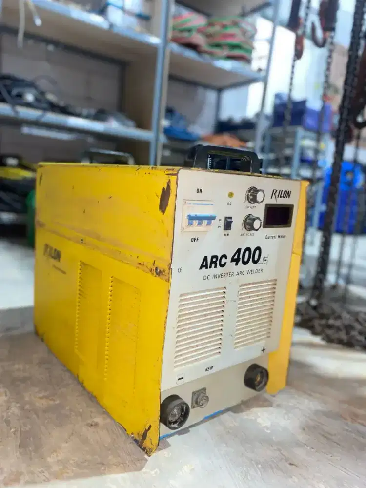 Mesin las bekas MMA 400A Rilon bekas SMAW STIK 400ampere listrik