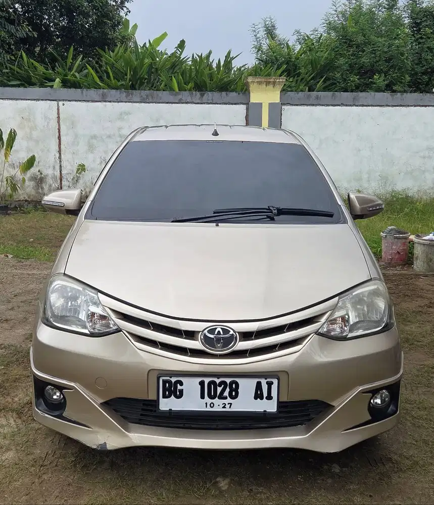 Toyota Etios Valco tipe G tahun 2013 Normal Sehat siap jalan jauh