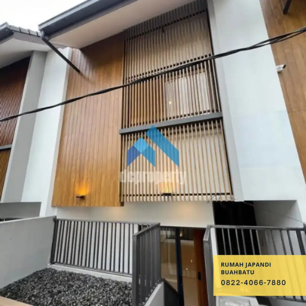 Rumah japandi dekat pintu tol,  sekelimus Buahbatu