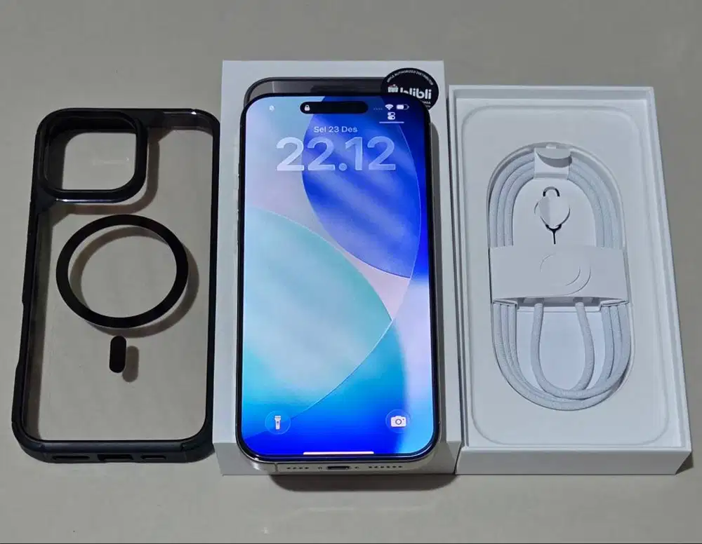 iPhone 16 Pro Max 256GB Natural Titanium Garansi Resmi Mulus