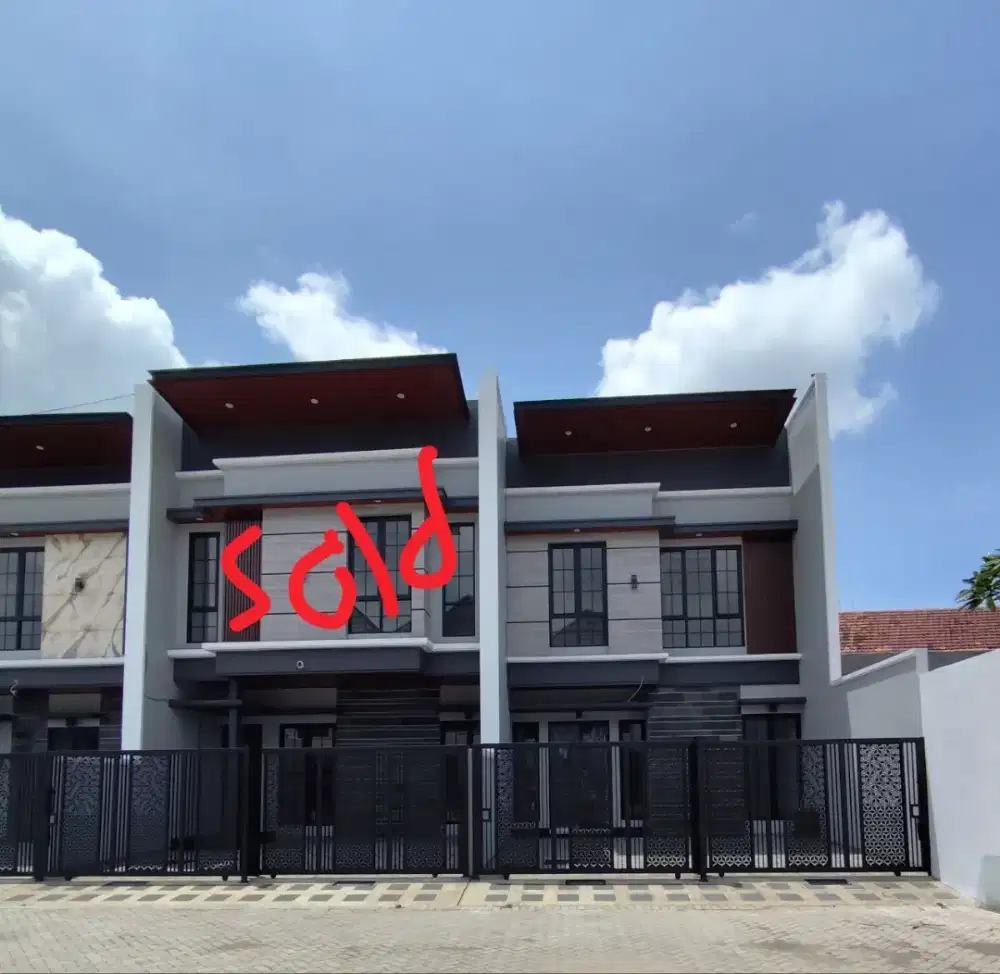 ARAYA‼️Jual Rumah Baru Dekat Raya merr,ITS,Pakuwon City