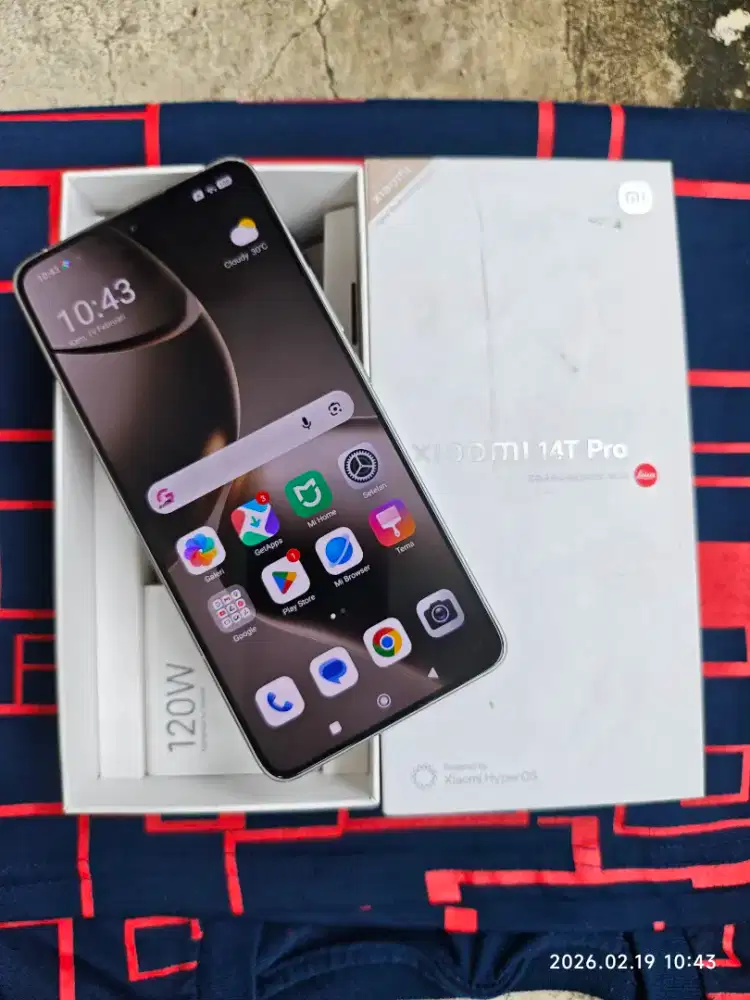 Xiaomi 14T Pro 12/512 Fulset ori segel garansi ON 2027