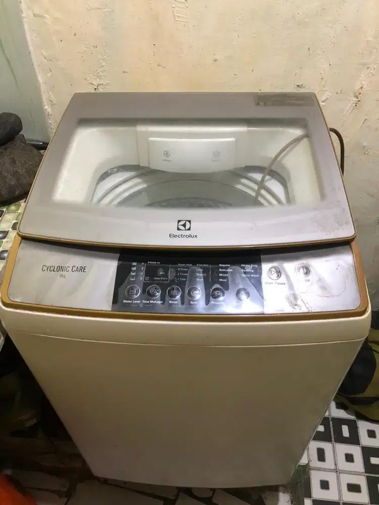 Mesin cuci elextrolux 8,5kg 1 tabung