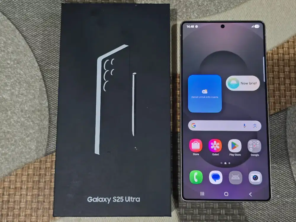 SAMSUNG S25 ULTRA 256GB|12GB SEIN GARANSI ON JUNI 2026