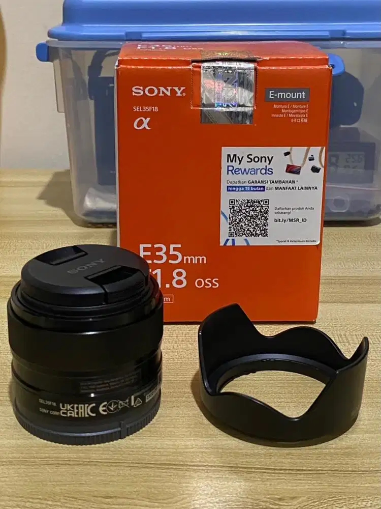 LENSA SONY E 35 MM F 1.8 OSS BARU
